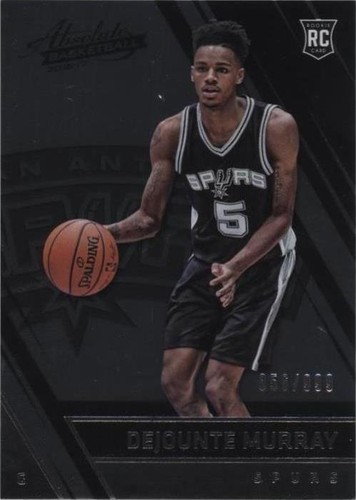 Panini Absolute Basketball Deaaron Fox RPA SP Kings /199 | eBay