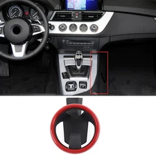 Red Carbon Steel Center Right Side Dashboard Cup Holder For BMW Z4 E89 2009-2015