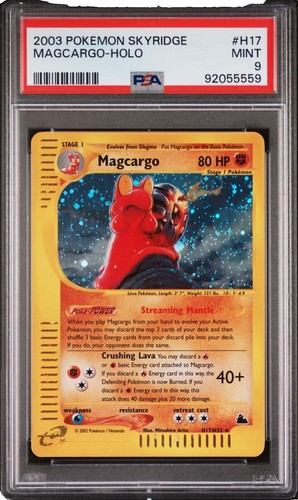 PSA 1 Pokemon Arcanine H2 WotC Skyridge Holo Rare POP 6 | eBay