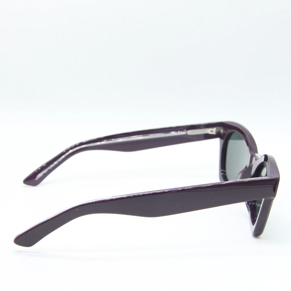 NUEVAS GAFAS DE SOL BALENCIAGA BB 0230S 007 VERDE PÚRPURA AUTÉNTICAS 53-20 Foto 3 de 3