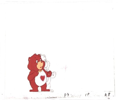 1980s CARE BEARS MOVIE ORIGINAL ANIMATION CEL