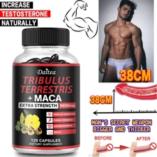 Muscle Gain Capsules Increased Strength Support Overall Health 120 Pills
