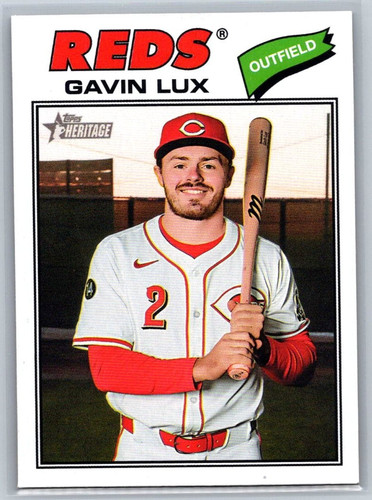 2026 Topps Heritage #352 Gavin Lux | Baseball Card