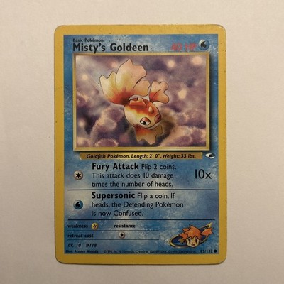Pokemon TCG Mistys Goldeen 85/132