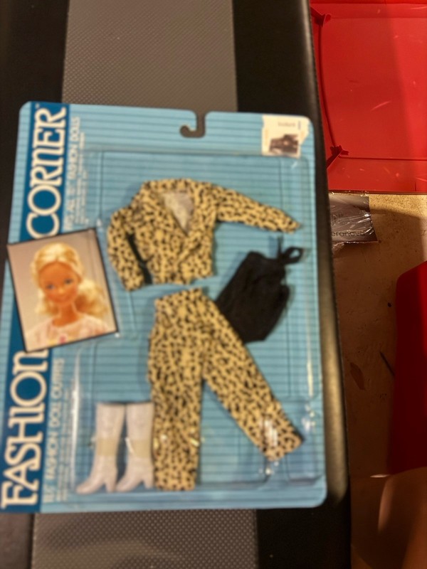 vintage Fashion Corner 11 1/2" fashion doll outfit,  from the 1980s or 1990s.
