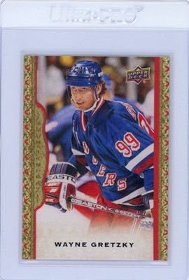 2014 UPPER DECK MASTERPIECES #55 WAYNE GRETZKY FRAMED RED CLOTH /100