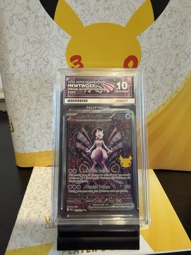 Mewtwo ex 151/128 30th Celebration Ace Grade 10 Perfect Subs