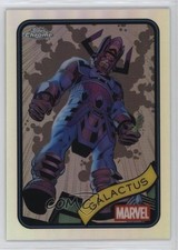 2025 Topps Chrome Marvel Comics Refractor Galactus #150 0c7w