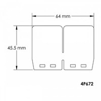 MembranplÄTtchen V-Force 4 FÜR 360355 FüR KTM 300 EXC SIX Days 2004-24