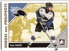 2007-08 In The Game Heroes and Prospects #50 Yann Sauve Saint John Sea Dogs