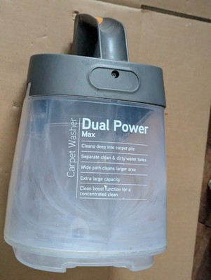 Vax Dual Power Max W86-DD-B Teppichreiniger sauberes Wasser oberer Tank