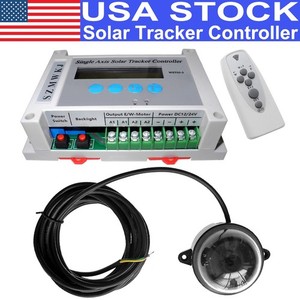 Single Axis Electronic Solar Tracker LCD Controller DIY 1KW Solar Cell Panel Kit