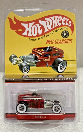 2013 Hot Wheels RLC 4062/4500 Honky Tonk Hot Rod w/Case New Red Line Club