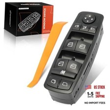 Master Power Window Switch Compatible with Mercedes-Benz W164 W251 R320 Black
