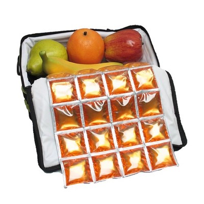 ICY-COOLS Reusable Ice Packs for Coolers - Flexible Ice Sheets, Flat and