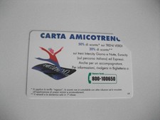 TELECOM 2003 SCHEDA TELEFONICA 5 EURO carta amicotreno