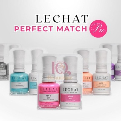 LECHAT Perfect Match Pro DUO MATCHING Gel & Nail Polish HEMA FREE *Pick Any*
