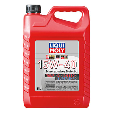 Motoröl LIQUI MOLY 1084 Touring High Tech Super SHPD 15W-40 5 Liter Kanister