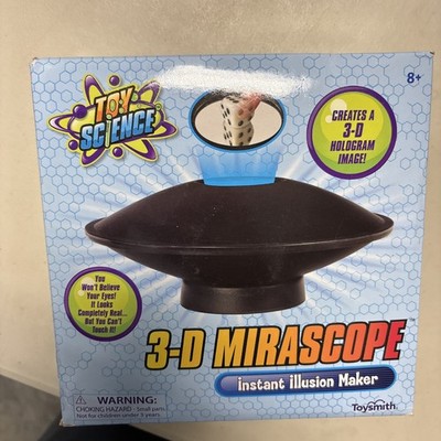 3D MIRASCOPE Instant Optical Illusion HOLOGRAM Image Maker Magic Science Toy