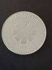 1975 1 Oz Engelhard Stevcoknit .999 Vintage Silver Round Stevcowovens -Scarce