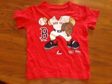 BOSTON RED SOX MLB Licensed Red 2 Sided T-Shirt Youth Size (2T) NWT Retail $18