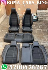 SET SEDILI TAPPEZZERIA PANNELLI  MERCEDES CLASSE A W176 2013-2018 PELLE E TESSUT