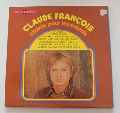 Claude François, singt für Kinder, 33 Umdrehungen 25 cm