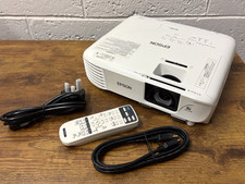Epson EB-X49 HDMI 3600 Lumens HDMI Home Cinema Projector XGA 4:3 VGA Low Hours