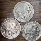 Lot Of 3 Buffalo Nickels 1936-p $4.95 Free Shipping.
