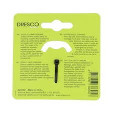 Dresco Sattelkloben Chrom