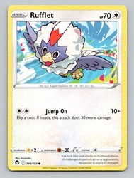 Rufflet 148/195 Silver Tempest Common