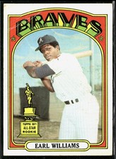 Earl Williams 1972 Topps #380 Atlanta Braves