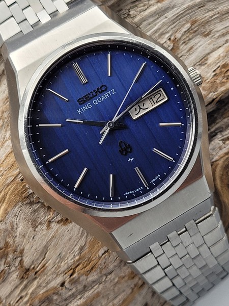1976 SEIKO KING QUARTZ JDM KANJI 0853-8005 VINTAGE