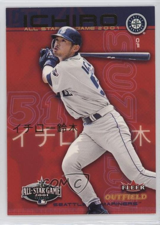 2001 Seattle Mariners All-Star FanFest Ichiro Suzuki #3 Rookie RC HOF 0xy0