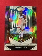 2020-21 Panini Certified #17 Bam Adebayo Refractor The Mighty E1