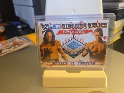 Booker T./Christian - 2005 Topps Heritage - Mat Relic