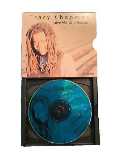 Tracy Chapman - "Give Me One Reason" - Elektra CD Single, 1995, Pop R&B, Tested - 第 3/3 張圖片