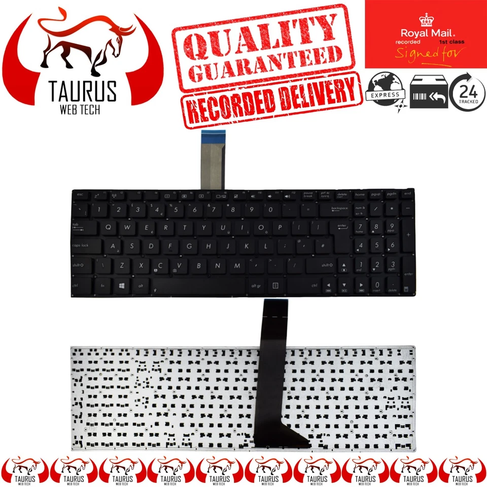 New ASUS X550 X550C X550CA X550CC X550CL X551 X551C UK L/O Laptop Keyboard Black