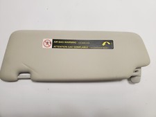 2009 - 2012 AUDI A4 B8 SUN VISOR SHADE W MIRROR PASSENGER RIGHT SIDE RH OEM