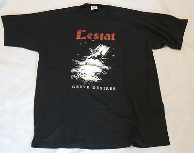 Vintage Lestat T-Shirt Grave Desires 80s 90s Cleveland Gothic