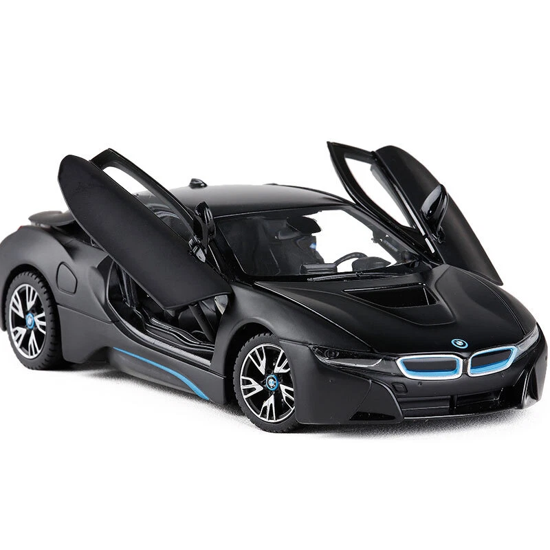 1:24 BMW i8 Model Car Diecast Toy Cars Toys for Boys Gifts Kids Gifts Black - Image 3 of 4