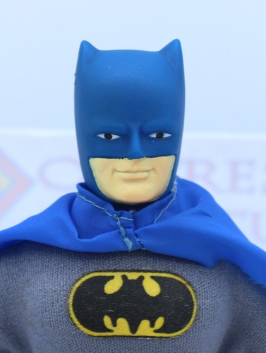 Mego Batman Vintage 1974 ~8" Action Figure ~100% Original ~Fabric Sticker ~MINTY - Picture 6 of 12