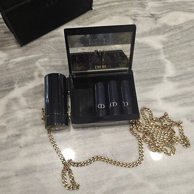 DIOR Rouge Minaudiere Limited Edition Lipstick and Clutch set