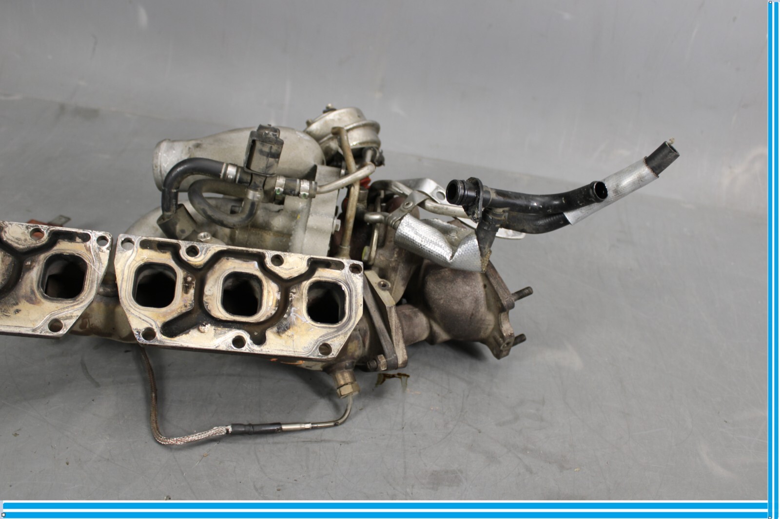 03-10 Bentley Continental GT W12 Left Side Turbocharger Turbo Manifold 6.0L Oem