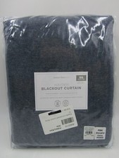 Pottery Barn Kids Hayden Grommet Drape Panel Navy Blue 44x96" J29