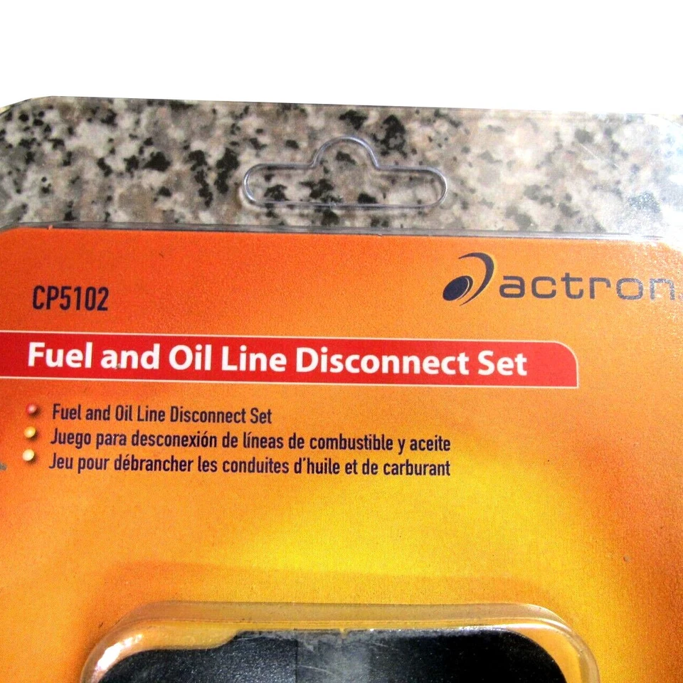 Juego de desconexión de línea de combustible y aceite Actron CP5102 1/4" 5/16" 3/8" nuevo Foto 4 de 4