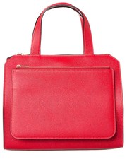 Valextra Passepartout Medium Leather Tote Women's Red