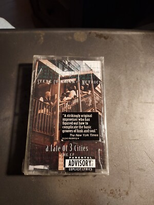 STEVE COLEMAN AND METRICS CASSETTE A TALE OF 3 CITIES BRAND NEW SEALED