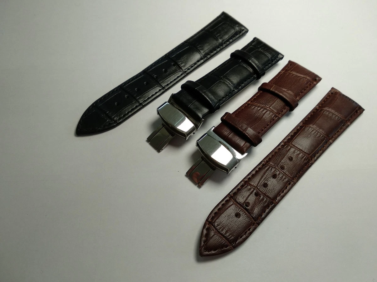 Hugo boss leather watch strap store