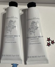 2x Crabtree Evelyn Nantucket Briar Hand Therapy Lotion Sealed 0.9 oz Purse Sz